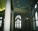 Windows inside University City Hall in St. Louis, MO